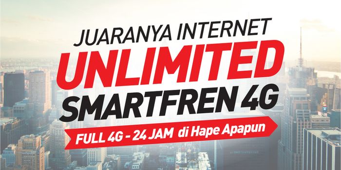 Kuota Smartfren Paket Internet Unlimited - Unlimited FUP 2 GB/Hari 28 Hari