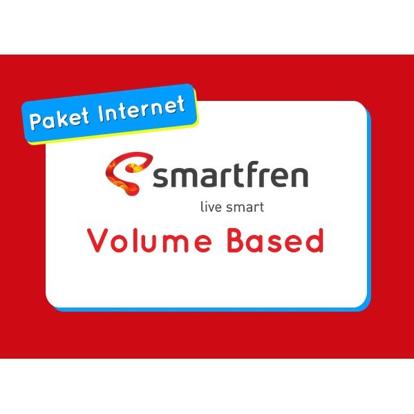 Kuota Smartfren Volume Based - 100 GB (25 GB Nasinal + 75 GB Lokal *REDEEM) 30 Hari