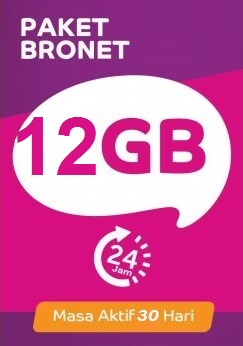 Kuota Axis Bronet 28 Hari - Bronet 14 GB + Kuota di Kota-mu, 30 Hari