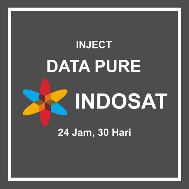 Kuota Indosat Isat Data Pure - 100 MB 30 Hari