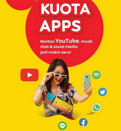 Kuota Indosat Kuota Apps - Kuota Apps 5 GB