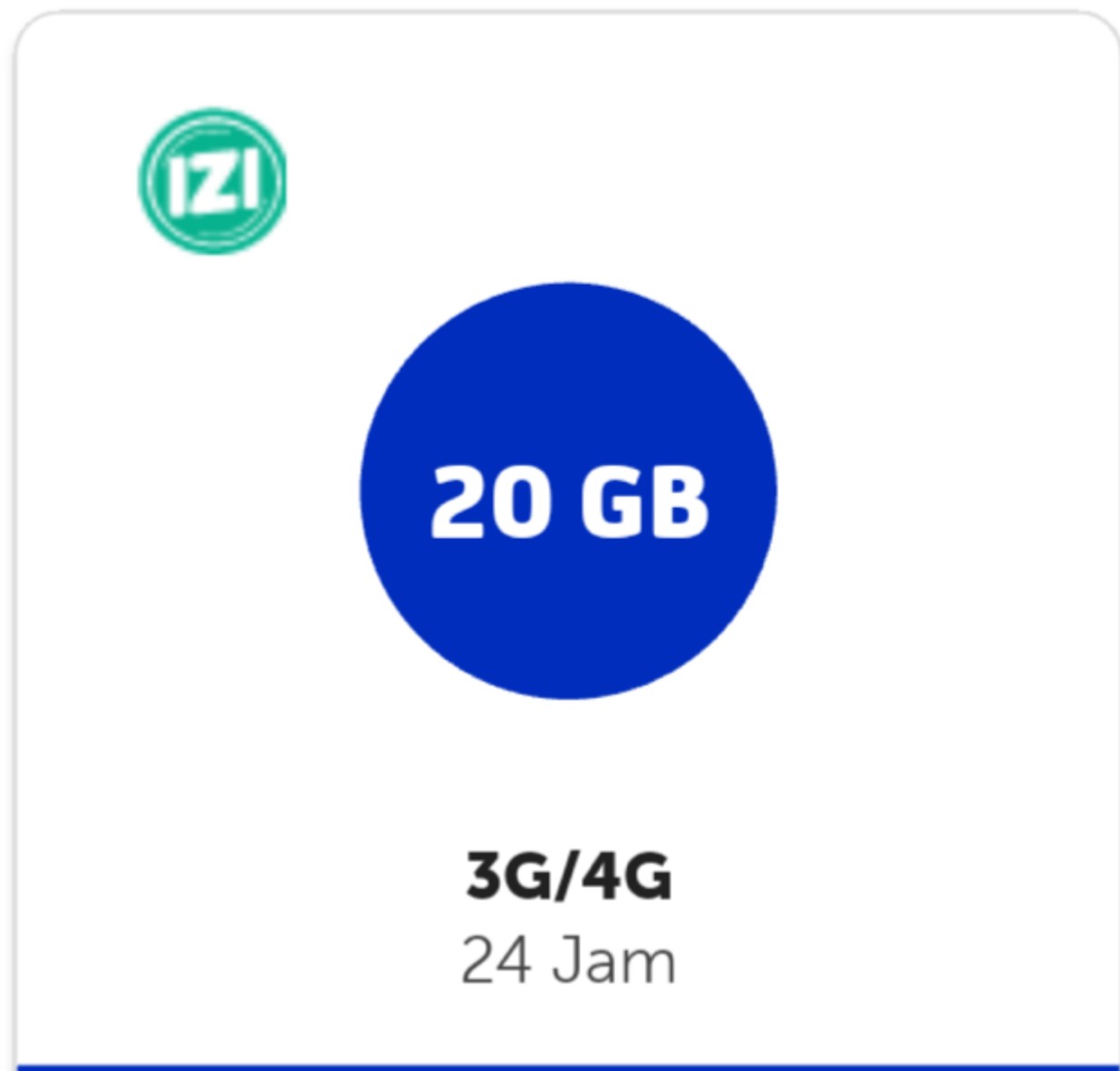 Kuota XL XL GO IZI Mifi Modem - XL GO IZI 20 GB