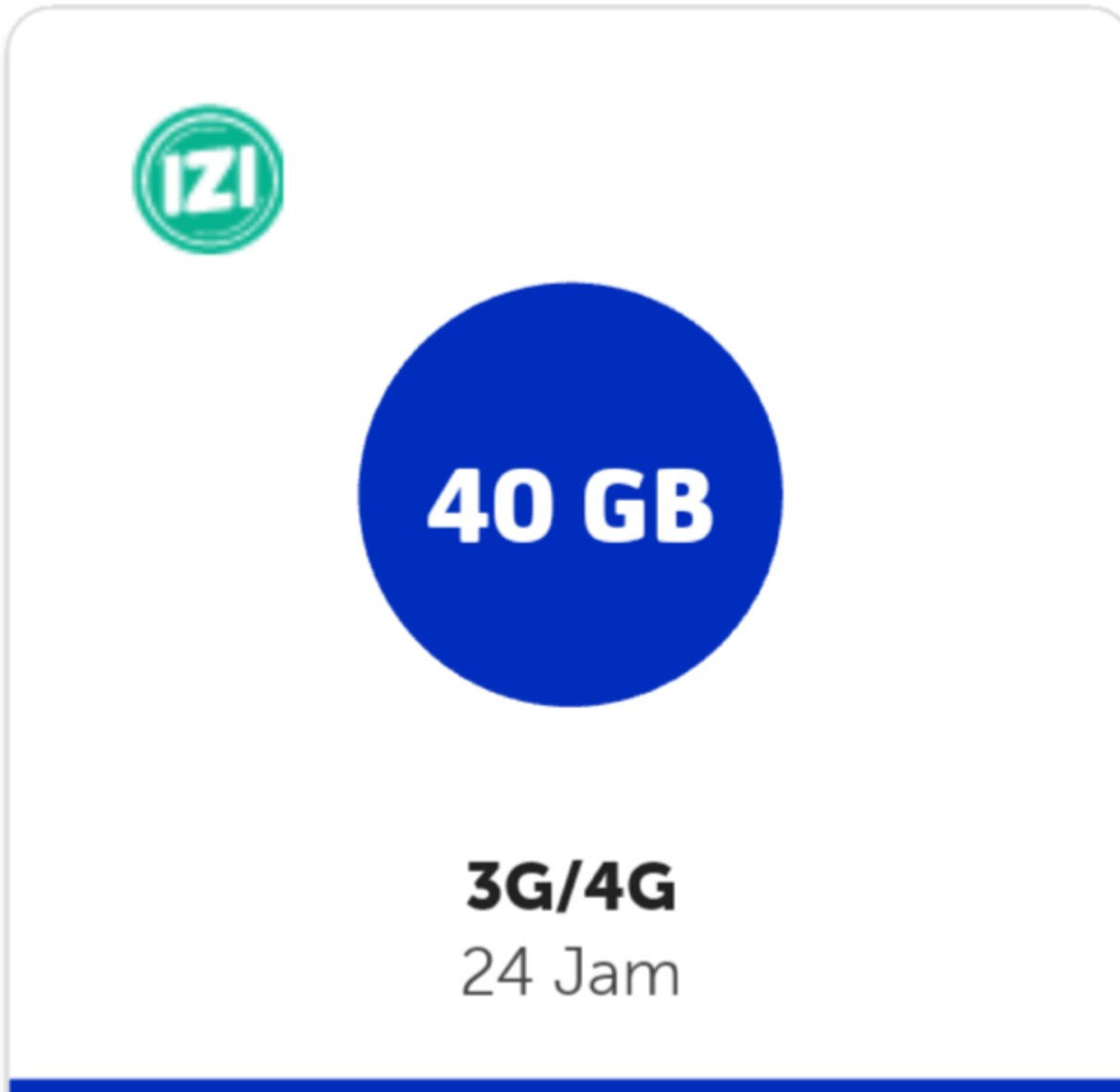 Kuota XL XL GO IZI Mifi Modem - XL GO IZI 40 GB
