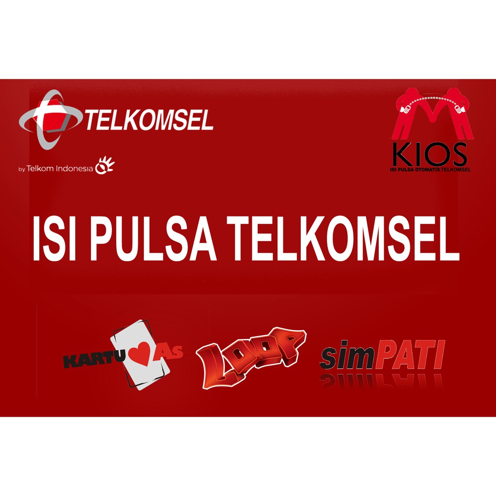 Pulsa Nasional Telkomsel - Telkomsel 15.000